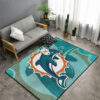 Miami Dolphins Area Rugs Miami Dolphins Carpets NFL Carpet Dining Room Rugs Indoor Rugs 3 miami dolphins rug living room rug floor rug regtangle carpet home decor ver 1293