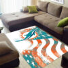 Miami Dolphins Area Rug Miami Dolphins Carpets NFL Area Rugs Bedroom Area Rug Indoor Rugs 3 miami dolphins rugs bath rug floor rug regtangle carpet home decor ver 1297