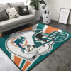 Miami Dolphins Area Rugs Miami Dolphins Carpet NFL Carpet Bedroom Area Rug Indoor Rugs 4 miami dolphins rugs bath rug floor rug regtangle carpet home decor ver 1299