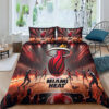 Miami Heat Bed Sets Miami Heat Bedding Set Bed Room Set 4 miami heat bed sets miami heat bedding set bed room set v1