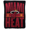 Miami Heat Blanket FLeece Blanket Throw Blanket 6 miami heat blanket fleece blanket throw blanket v14