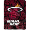Miami Heat Blanket FLeece Blanket Throw Blanket 5 miami heat blanket fleece blanket throw blanket v29