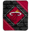 Miami Heat Blanket Sherpa Blanket Throw Blanket 5 miami heat blanket sherpa blanket throw blanket v23