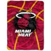 Miami Heat Blankets Sherpa Blanket Throw Blanket 5 miami heat blankets sherpa blanket throw blanket v5
