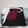 Miami Heat Blankets Sherpa Blanket Throw Blanket 5 miami heat blankets sherpa blanket throw blanket v9