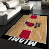 Miami Heat Rugs Miami Heat Carpets NBA Area Rugs Bedroom Area Rug Indoor Rugs 3 miami heat rug living room carpet regtangle carpet floor decor home decor ver 493