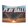 Miami Marlins Blanket FLeece Blanket Throw Blanket 5 miami marlins blanket fleece blanket throw blanket v12