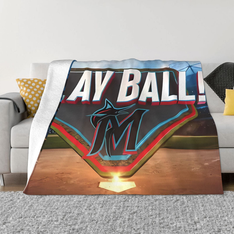 miami-marlins-blanket-fleece-blanket-throw-blanket-v32 miami marlins blanket fleece blanket throw blanket v32