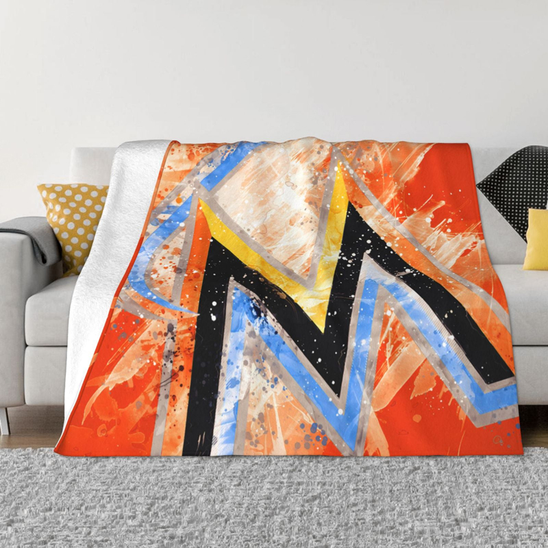 miami-marlins-blanket-fleece-blanket-throw-blanket-v44 miami marlins blanket fleece blanket throw blanket v44
