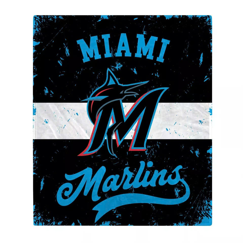 miami-marlins-blanket-sherpa-blanket-throw-blanket-v26 miami marlins blanket sherpa blanket throw blanket v26