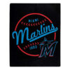 Miami Marlins Blanket Sherpa Blanket Throw Blanket 6 miami marlins blanket sherpa blanket throw blanket v37