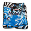 Miami Marlins Blanket Sherpa Blanket Throw Blanket 5 miami marlins blanket sherpa blanket throw blanket v56