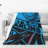 Miami Marlins Blankets FLeece Blanket Throw Blanket 5 miami marlins blankets fleece blanket throw blanket v2