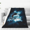 Miami Marlins Blankets FLeece Blanket Throw Blanket 6 miami marlins blankets fleece blanket throw blanket v31