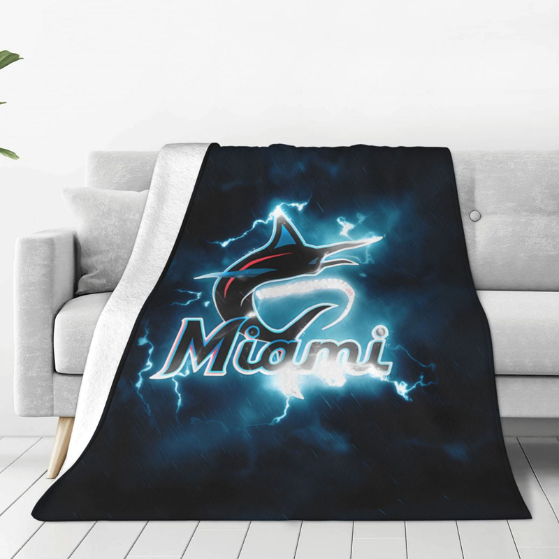 miami-marlins-blankets-fleece-blanket-throw-blanket-v31 miami marlins blankets fleece blanket throw blanket v31