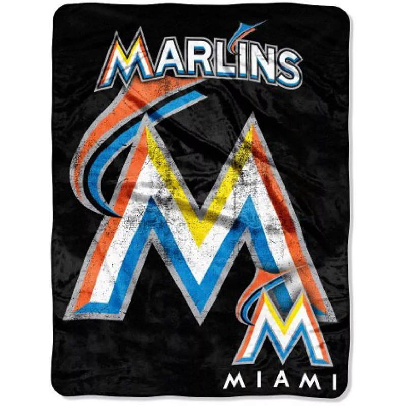 miami-marlins-blankets-sherpa-blanket-throw-blanket-v11 miami marlins blankets sherpa blanket throw blanket v11