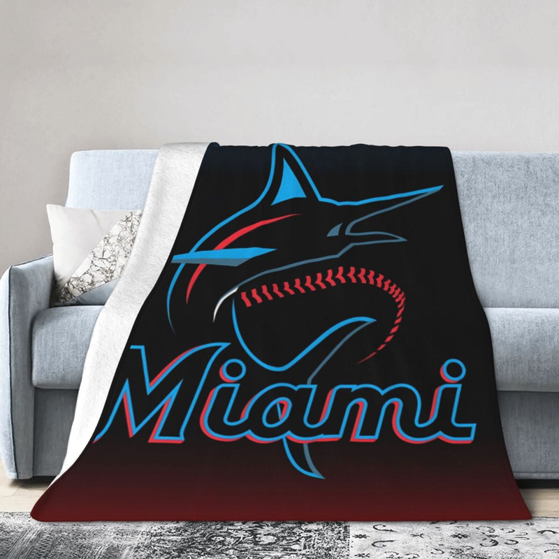 miami-marlins-blankets-sherpa-blanket-throw-blanket-v7 miami marlins blankets sherpa blanket throw blanket v7