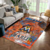 Miami Marlins Rugs Miami Marlins Carpet MLB Carpets Kitchen Rug Indoor Rugs 3 miami marlins rug living room carpet regtangle carpet floor decor home decor ver 227