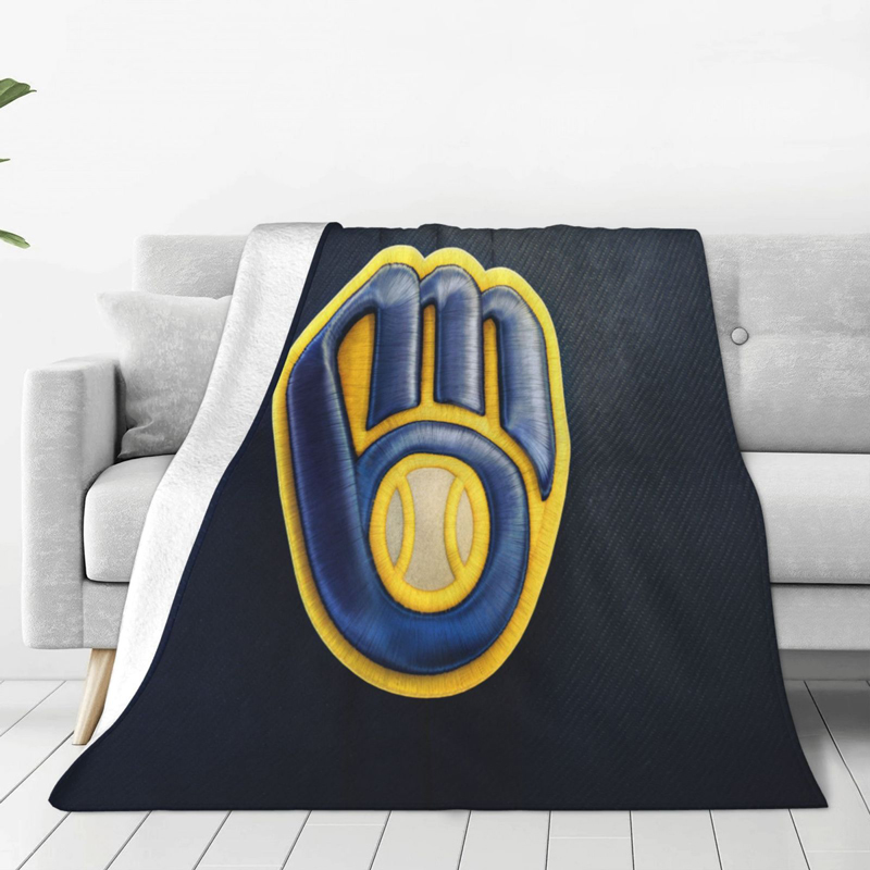 milwaukee-brewers-blanket-fleece-blanket-throw-blanket-v35 milwaukee brewers blanket fleece blanket throw blanket v35