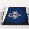 Milwaukee Brewers Blankets FLeece Blanket Throw Blanket 5 milwaukee brewers blankets fleece blanket throw blanket v36
