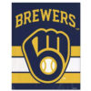 Milwaukee Brewers Blankets FLeece Blanket Throw Blanket 6 milwaukee brewers blankets fleece blanket throw blanket v39