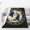 Milwaukee Brewers Blankets FLeece Blanket Throw Blanket 6 milwaukee brewers blankets fleece blanket throw blanket v43