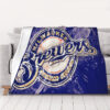 Milwaukee Brewers Blankets Sherpa Blanket Throw Blanket 6 milwaukee brewers blankets sherpa blanket throw blanket v3