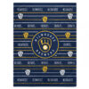 Milwaukee Brewers Blankets Sherpa Blanket Throw Blanket 6 milwaukee brewers blankets sherpa blanket throw blanket v5