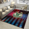 Milwaukee Bucks Rug Milwaukee Bucks Carpet NBA Area Rug Dining Room Rug Indoor Rug 3 milwaukee bucks rug living room carpet regtangle carpet floor decor home decor ver 507