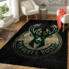 Milwaukee Bucks Area Rug Milwaukee Bucks Carpets NBA Rugs Kitchen Rug Indoor Rugs 3 milwaukee bucks rug living room carpet regtangle carpet floor decor home decor ver 514