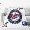 Minnesota Twins Blanket Sherpa Blanket Throw Blanket 6 minnesota twins blanket sherpa blanket throw blanket v22