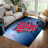 Minnesota Twins Area Rug Minnesota Twins Carpet MLB Rug Living Room Rug Indoor Rug 4 minnesota twins rug living room carpet regtangle carpet floor decor home decor ver 244