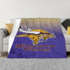 Minnesota Vikings Blanket FLeece Blanket Throw Blanket 5 minnesota vikings blanket fleece blanket throw blanket v16