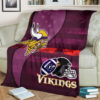 Minnesota Vikings Blanket Sherpa Blanket Throw Blanket 6 minnesota vikings blanket sherpa blanket throw blanket v65