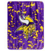 Minnesota Vikings Blanket Sherpa Blanket Throw Blanket 6 minnesota vikings blanket sherpa blanket throw blanket v77