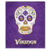 Minnesota Vikings Blankets FLeece Blanket Throw Blanket 5 minnesota vikings blankets fleece blanket throw blanket v51