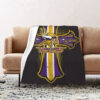 Minnesota Vikings Blankets Sherpa Blanket Throw Blanket 6 minnesota vikings blankets sherpa blanket throw blanket v21