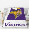 Minnesota Vikings Blankets Sherpa Blanket Throw Blanket 6 minnesota vikings blankets sherpa blanket throw blanket v6