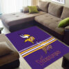 Minnesota Vikings Area Rug Minnesota Vikings Carpet NFL Carpet Bedroom Area Rug Indoor Rug 4 minnesota vikings rug living room rug floor rug regtangle carpet home decor ver 1369
