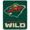 Minnesota Wild Blanket Sherpa Blanket Throw Blanket 5 minnesota wild blanket sherpa blanket throw blanket v14