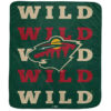 Minnesota Wild Blanket Sherpa Blanket Throw Blanket 6 minnesota wild blanket sherpa blanket throw blanket v8