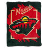 Minnesota Wild Blankets FLeece Blanket Throw Blanket 5 minnesota wild blankets fleece blanket throw blanket v3