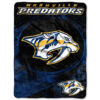 Nashville Predators Blankets Sherpa Blanket Throw Blanket 6 nashville predators blankets sherpa blanket throw blanket v13