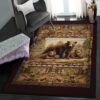 Native Land Washable Rugs Bear Native Vintage Pattern Rug 4 native land washable rugs bear native vintage pattern rug
