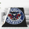 New England Patriots Blanket FLeece Blanket Throw Blanket 5 new england patriots blanket fleece blanket throw blanket v43