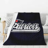 New England Patriots Blanket Sherpa Blanket Throw Blanket 6 new england patriots blanket sherpa blanket throw blanket v7
