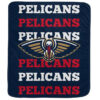 New Orleans Pelicans Blanket FLeece Blanket Throw Blanket 6 new orleans pelicans blanket fleece blanket throw blanket v18
