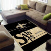 New Orleans Saints Area Rugs New Orleans Saints Carpet NFL Area Rug Dining Room Rug Indoor Rug 4 new orleans saints area rugs living room rug floor rug regtangle carpet home decor ver 1472