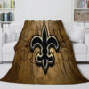 New Orleans Saints Blanket FLeece Blanket Throw Blanket 5 new orleans saints blanket fleece blanket throw blanket v23