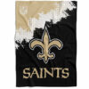 New Orleans Saints Blanket Sherpa Blanket Throw Blanket 6 new orleans saints blanket sherpa blanket throw blanket v11
